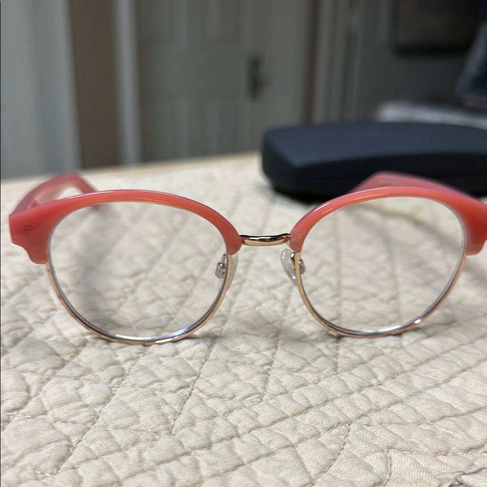 Trendy Coral Cheater/Reader Eyeglasses 2.0